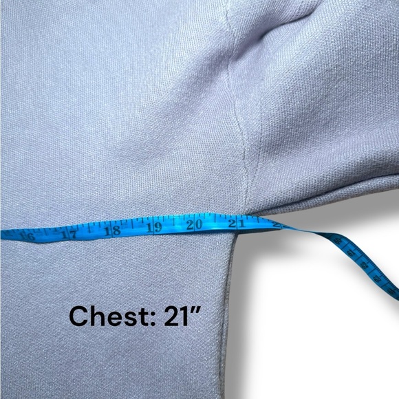 Oat New York Lavender Puff Sleeve Cropped Sweater Size XS‎ - Picture 3 of 5